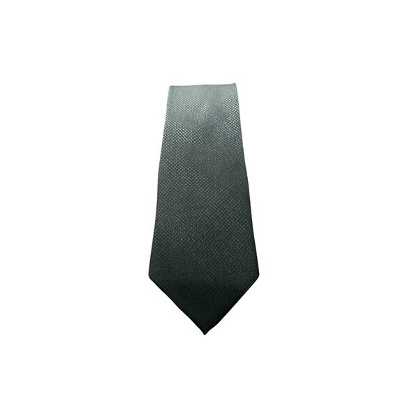 Perry Ellis Portfolio Black Gray Gradient Silk Tie - Picture 1 of 6